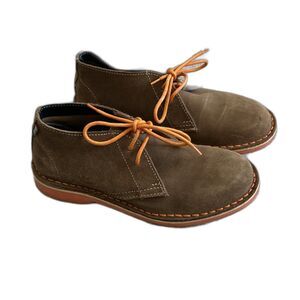 Veldskoen Chukka Boots Shoes Mens 6 Womens 8 Suede Brown Heritage Bloem Orange